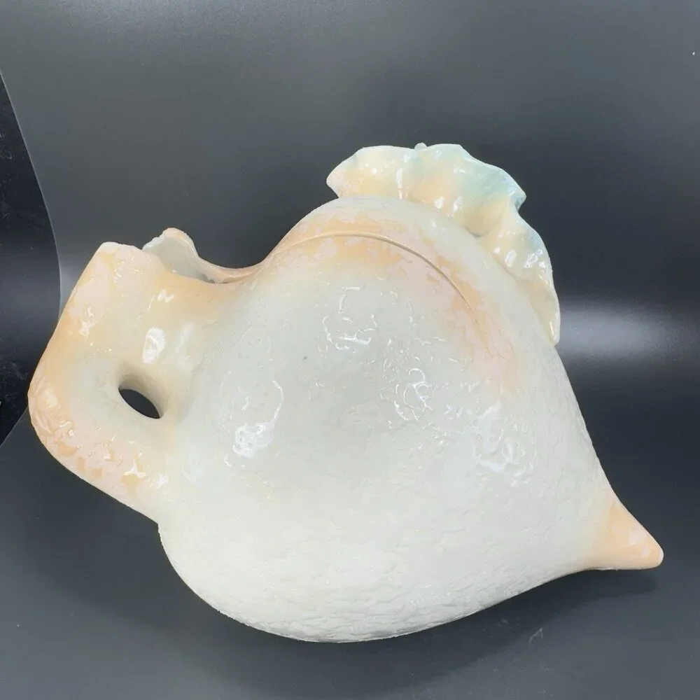 Vintage Michael Anthony Cracked Collection Ceramic Vase Sculpture Textured Decor